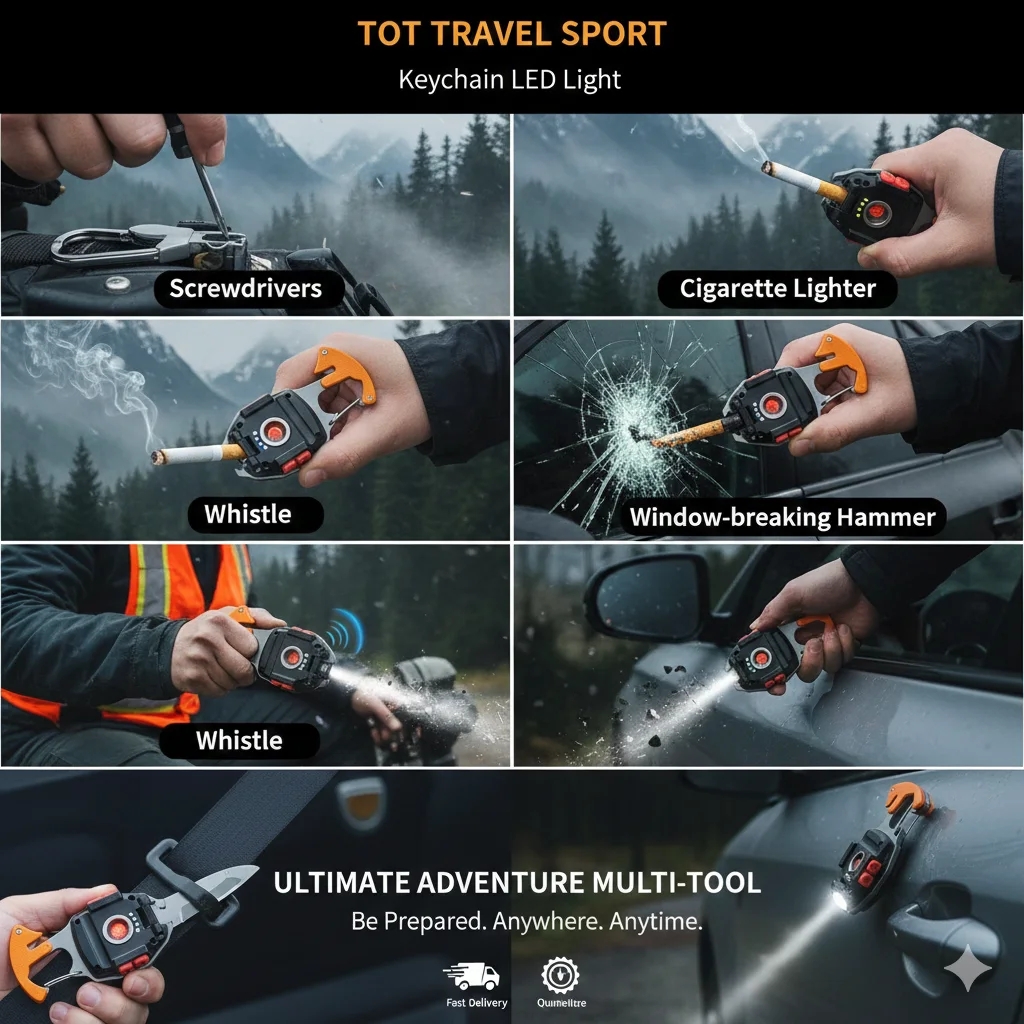 كشاف ليد محمول متعدد الإستخدامات