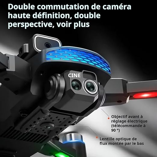 Drone Xiaomi M6 8K – Caméra 8K, WiFi 5G & Télécommande Écran.