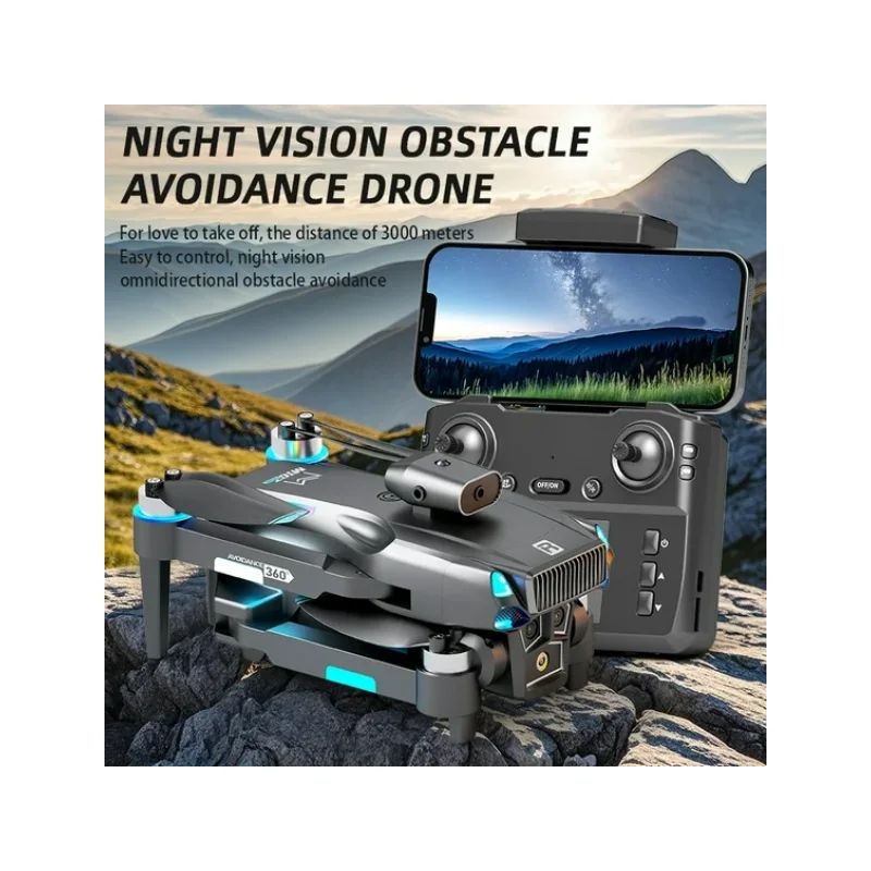 Drone M107 – WiFi , Évitement d’Obstacle & Caméra 4K