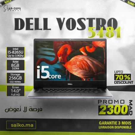 DELL VOSTRO 5481 CORE I5 8TH 8GB RAM 256GB SSD ecran 14 pouce chargeur original