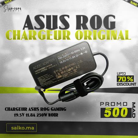 ASUS ROG 230W CHARGEUR ORIGINAL GAMING (19,5 V / 11,8 A)