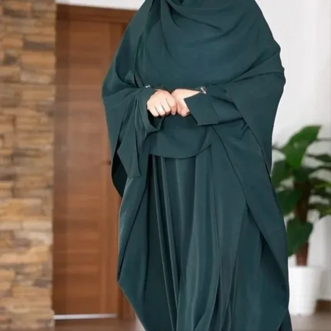 طقم حجاب كامل بألوان انثوية راقية