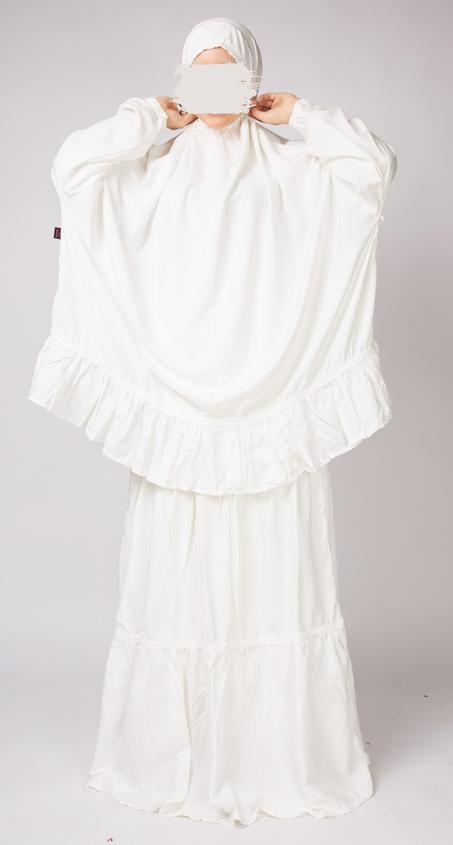 طقم الاميرات حريمي لون ابيض