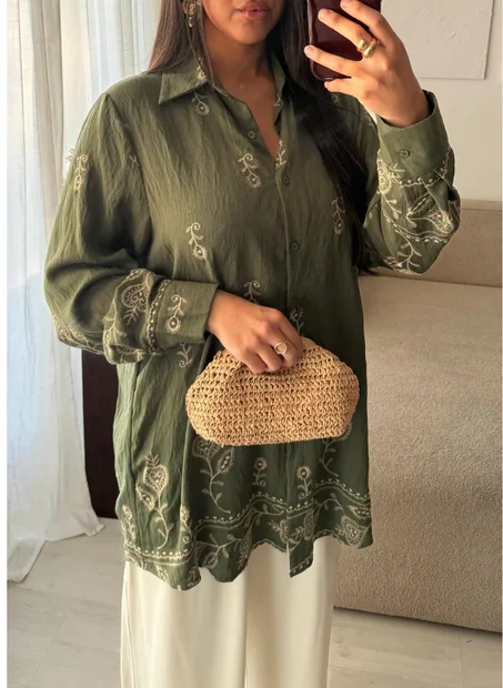 Chemise lin chic N7JO55