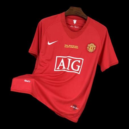 man utd retro kit 2007/08