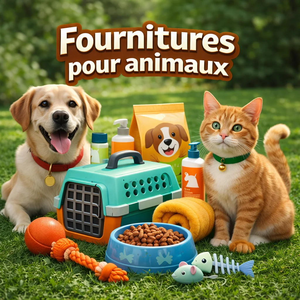 Fournitures pour animaux
