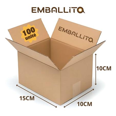 Caisse carton 15x10x10cm