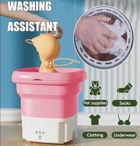 غسالة محمولة قابلة للطي