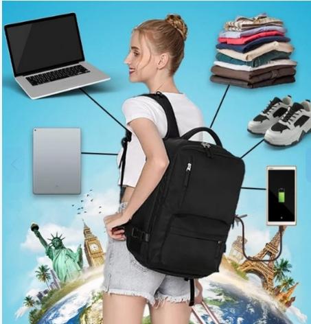حقيبة ظهر كبيرة للكمبيوتر المحمول للسفر