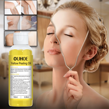 زيت التقشير الطبيعي