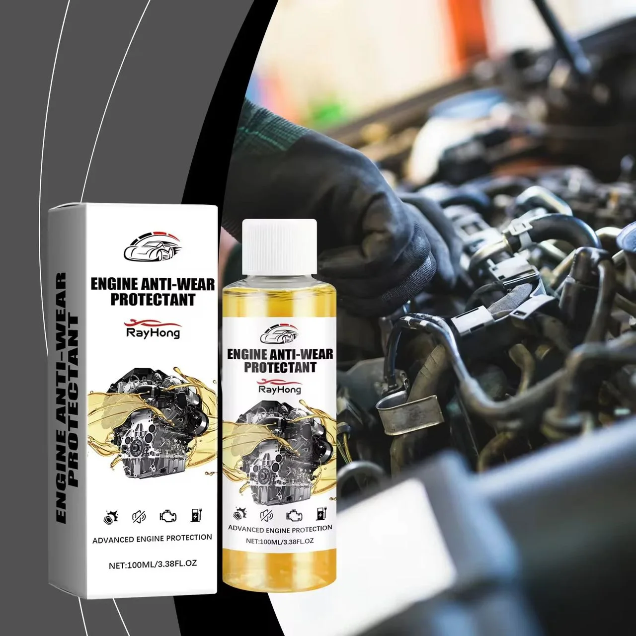Agent de Réduction de Bruit , Anti-Vibration et Anti-Corrosion Moteur