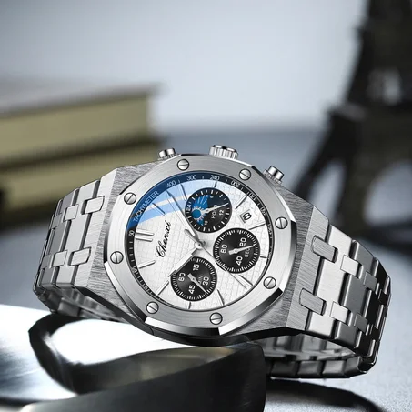 ساعة عالية الجودة كرونوغرافذد CHENXI 2025