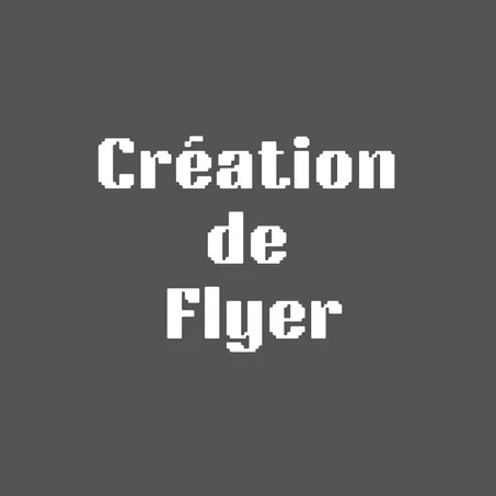 Création de Flyer