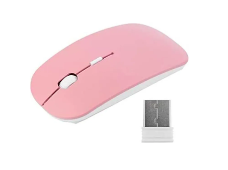 pink wireless mini mouse 2.4G compatible with any computer