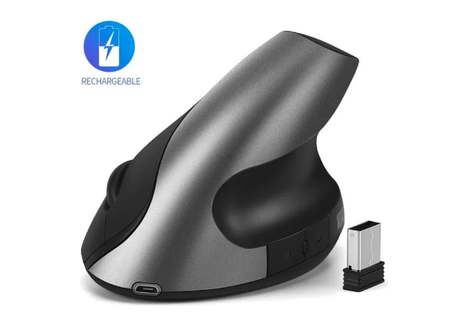 Mouse Sem-Fio Bluetooth Mouse Ergonomic Gaming Mouse Wireless Wired Vertical Mouse 800 1200 1600 DPI For PC Gaming