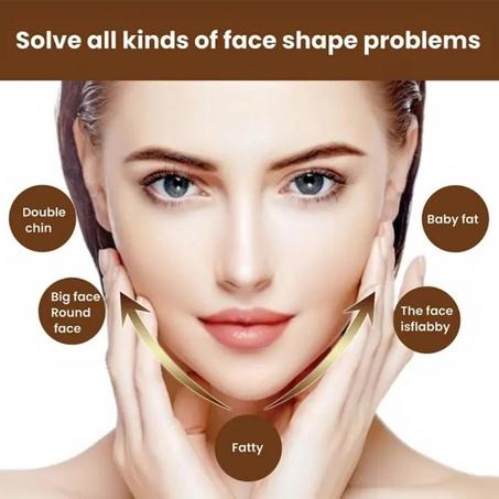 (V) قناع تنحيف الذقن على شكل