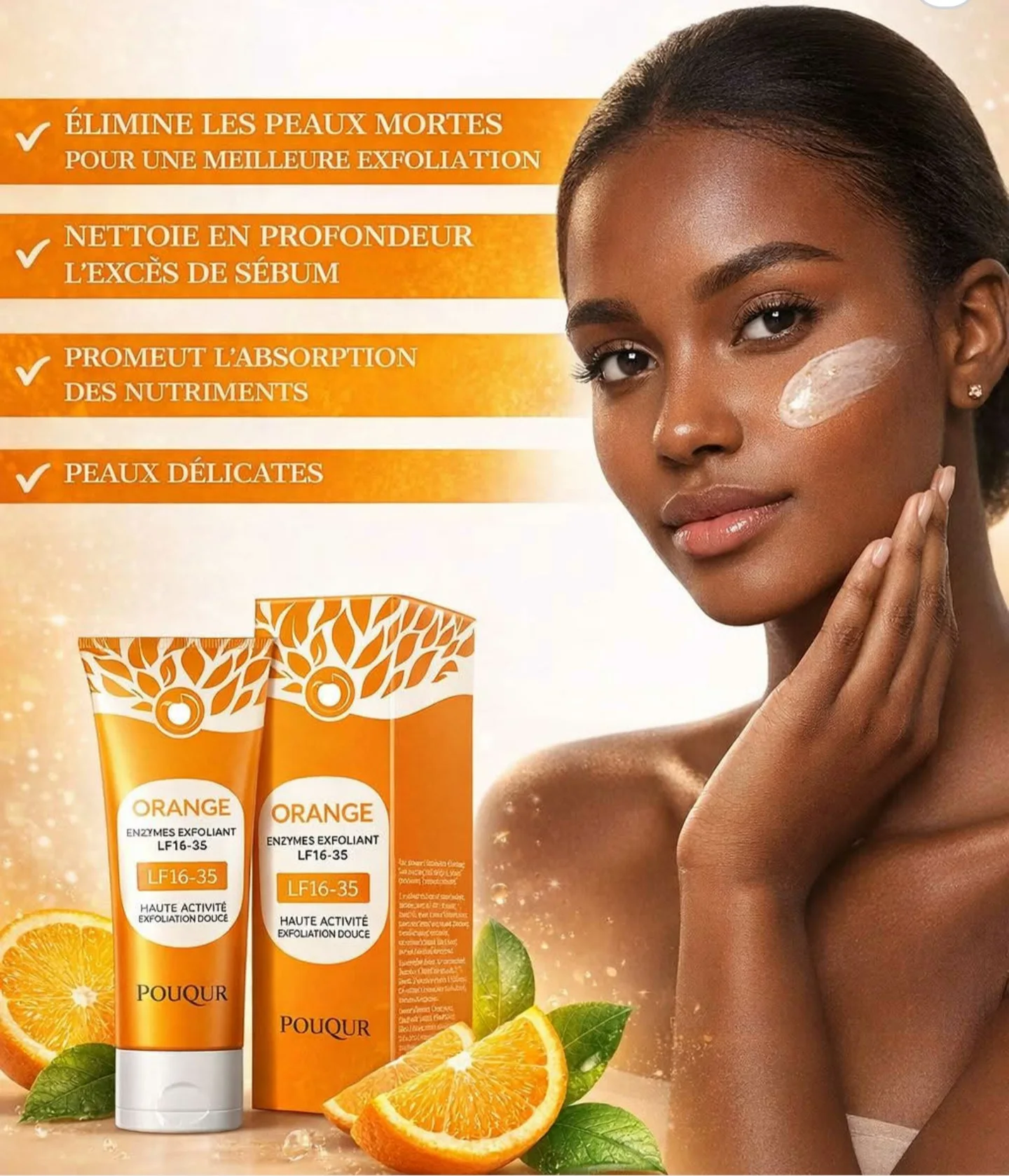 Gel Exfoliant Éclat à l’Orange