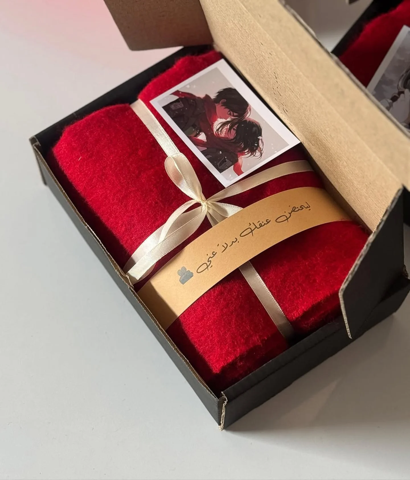 Scarf Mikasa 🧣– هدية من القلب تدفيء الروح