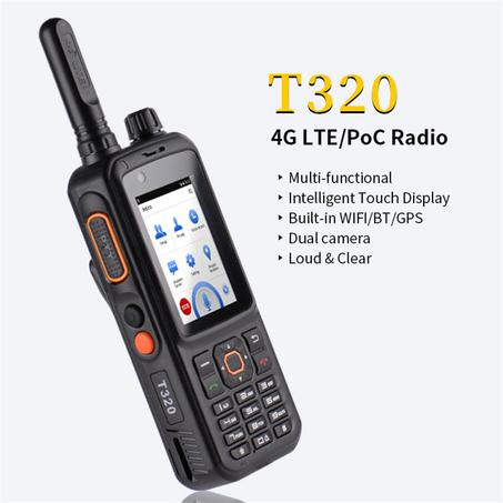 Inrico-Smartphone T320 4G, téléphone portable, radio, Wifi, Bluetooth, GPS, Transcsec, caméra pour touristes, application walki talki, le moins cher