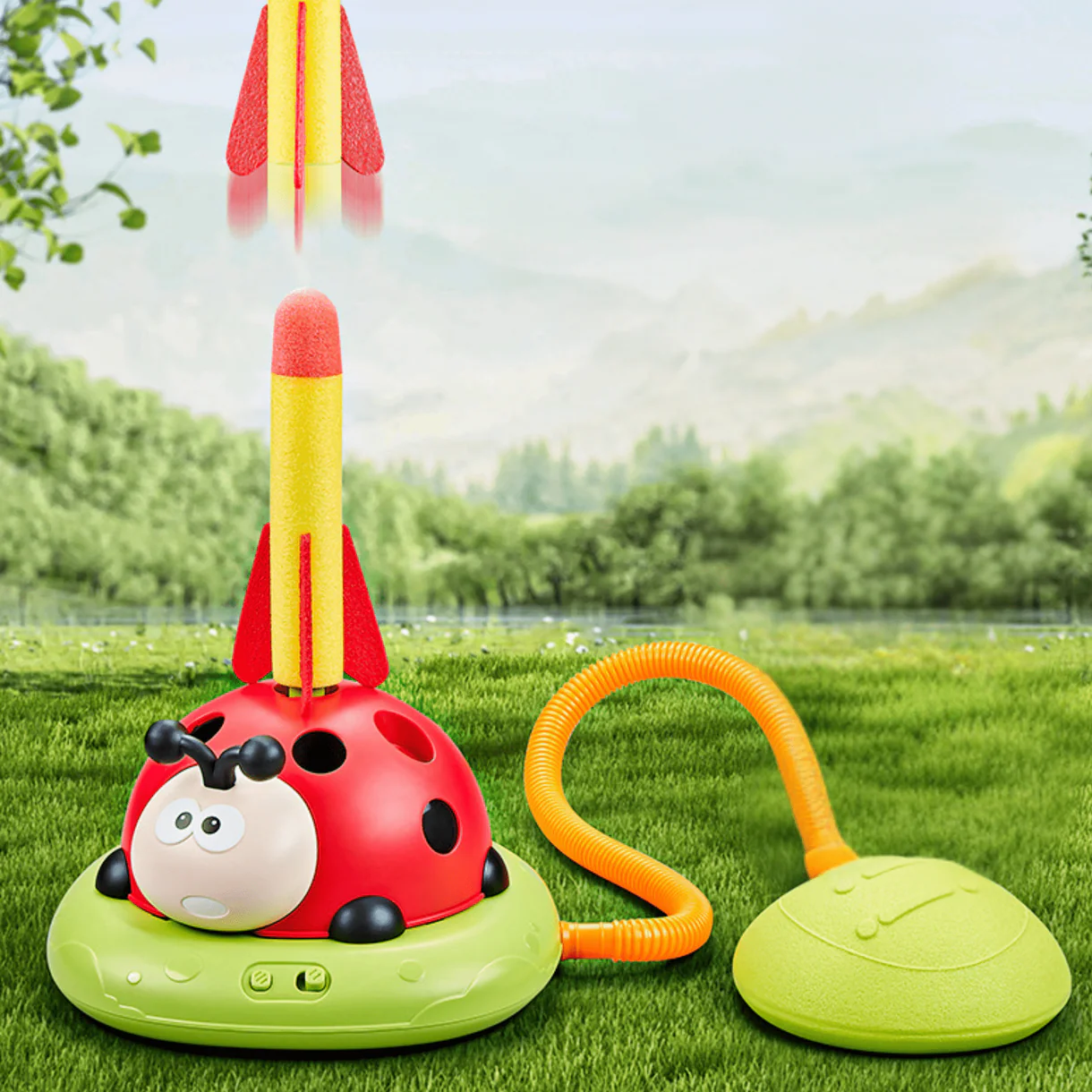 مجموعة رياضية متعددة الوظائف 3 في 1 على شكل خنفساء للأطفال لممارسة الرياضة والمرح تساعد الاطفال على الابتعاد عن الهاتف