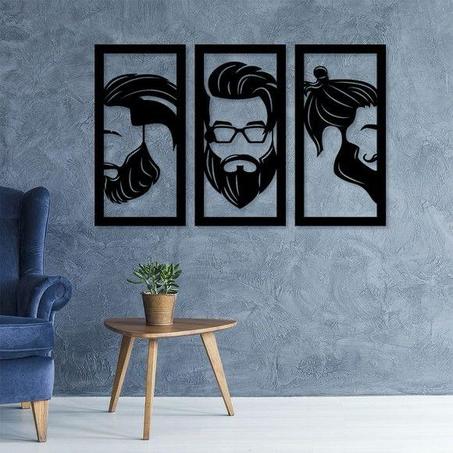 لوحة صالون الحلاقة للرجال