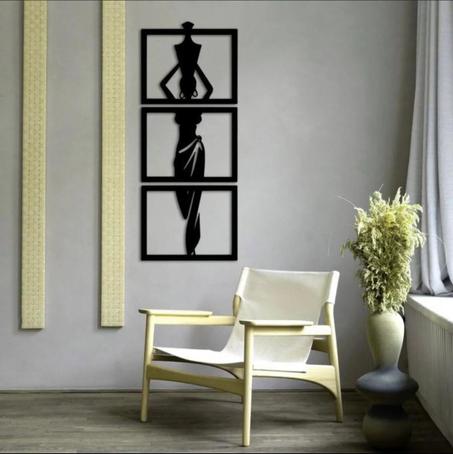 لوحة امرأة أفريقية