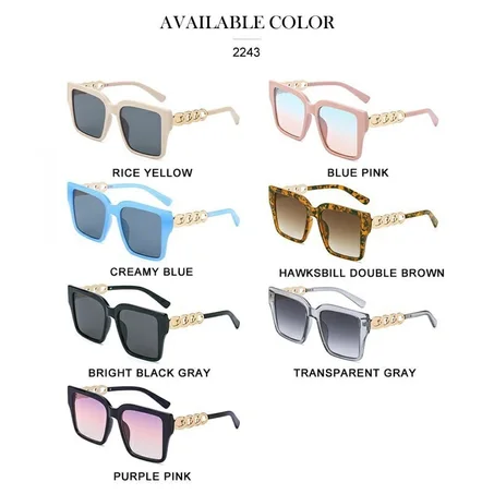 lunettes de soleil chaîne
