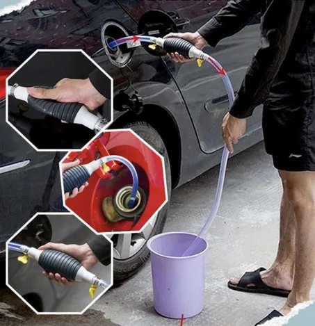 Pompe en caoutchouc pour aspirer les liquides