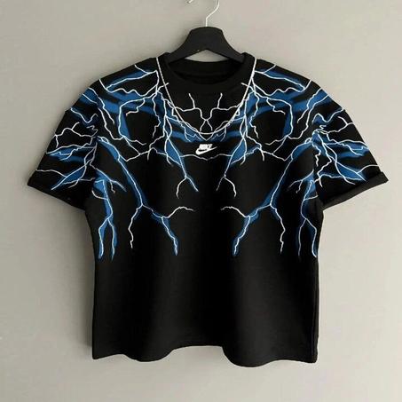 BLACK LIGHTNING NIKE T-ISHIRT