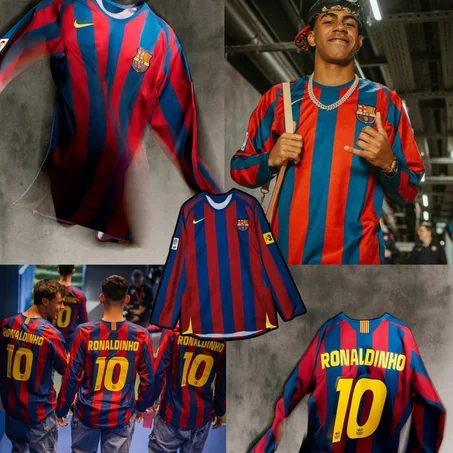 ronaldinho 2006 fcb kit