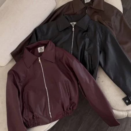 WOMEN S LEATHER JACKET