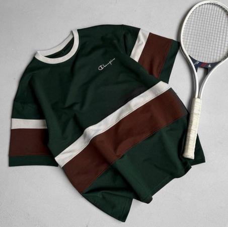 GREEN CHAMPION T-SHIRT