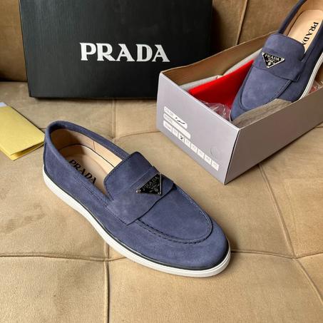 PRADA LOAFER BLEU