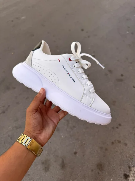Tommy Hilfiger White Sneakers