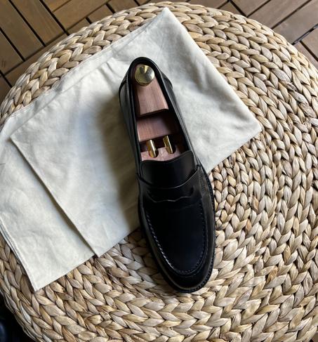 COLLEGE 1986 noir cuir