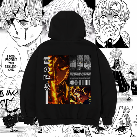 Hoodie Oversize — Thunder Breath