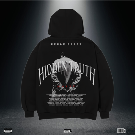 Hoodie Oversize – HIDDEN TRUTH
