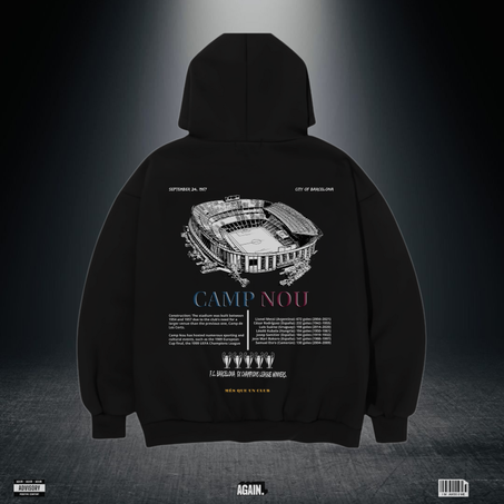Hoodie Oversize – CAMP NOU