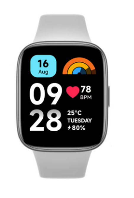 ساعة Redmi Watch 3 Active Platinum Grey