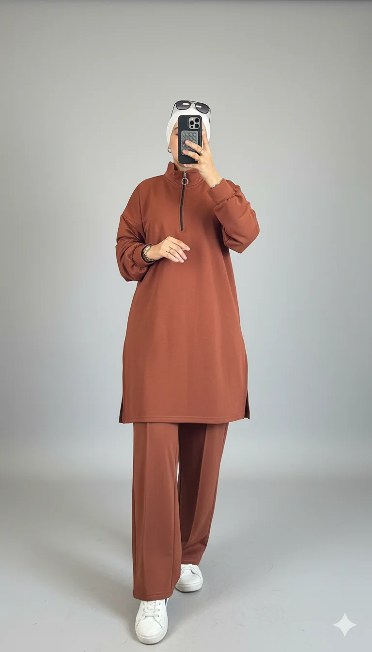 طقم نسائي من المنطوني التركي