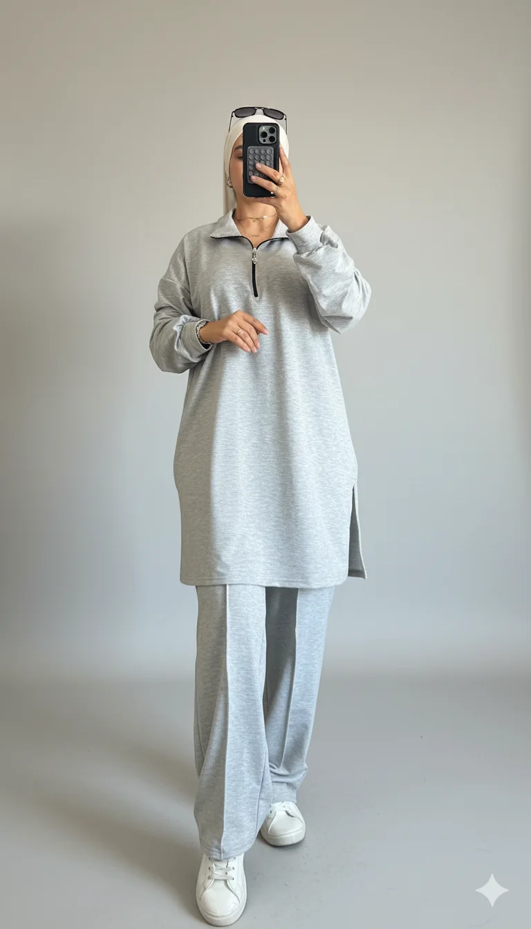 طقم نسائي من المنطوني التركي