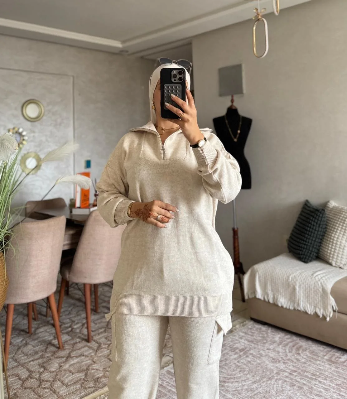 طقم نسائي بارا  قطعتين