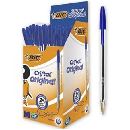 أقلام بيك جاف  50 Paquet de stylos bic