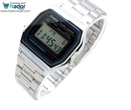 Montre Homme  //  Casio A158WA-1DF // ساعة الرجال