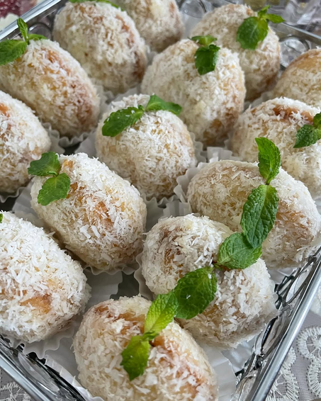 Boules à la noix de coco