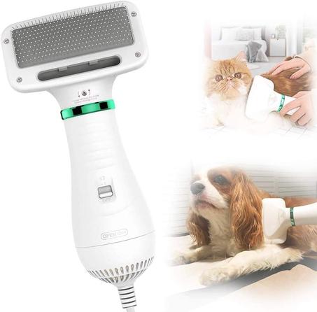 BROSSE SÉCHOIR 2-EN-1 POUR CHIENS ET CHATS