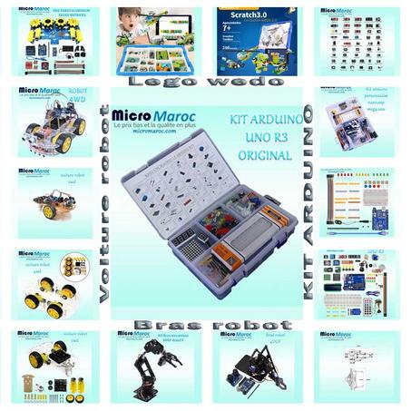 KIT ARDUINO - PACK ROBOTIQUE