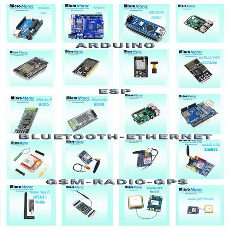 ARDUINO-ESP-BLEUTHOOT-GSM-GPS-RADIO