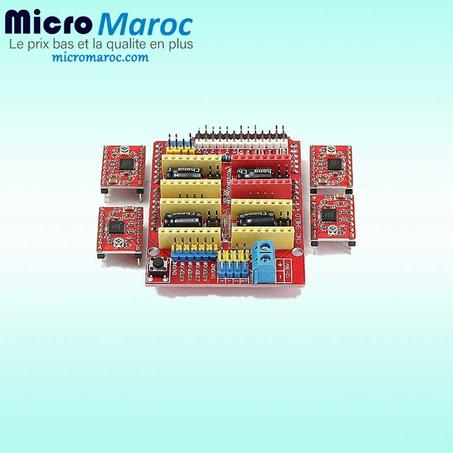 Shield cnc 4 drivers moteur pas à pas A4988