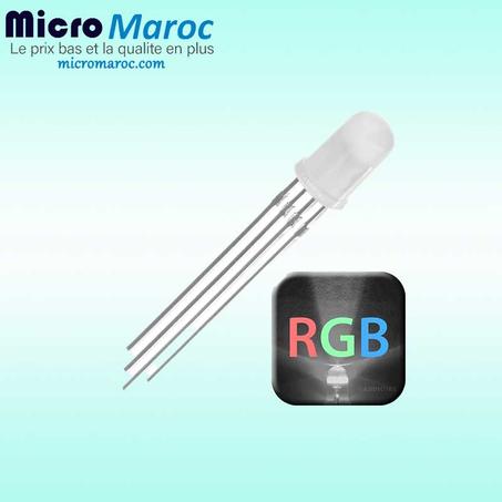 Led RGB 5mm multi-couleurs